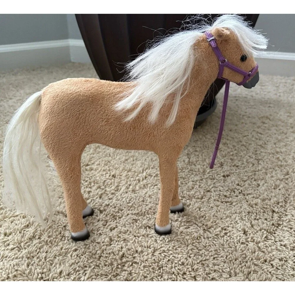 My Life Poseable Doll Horse Lot of 2 12” Light & Dark Brown No Accessories